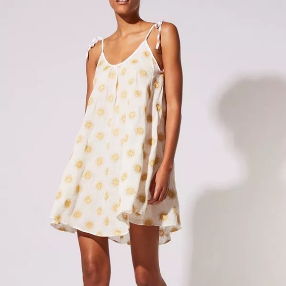 SOLID & STRIPED Dresses & Skirts - Solid & Striped The Jesse Embroidered Sun Mini Dress Size S
